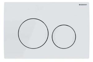 Geberit Delta20 - Placca di comando, bianco alpino 115.127.11.1