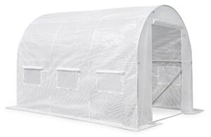Serra a tunnel di metallo 2x4m bianca Garden Point