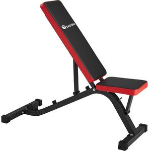 TecTake GmbH 402601 panca per sollevamento pesi - nero/rosso