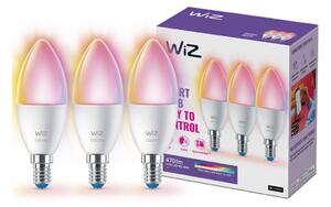 SET 3xLED RGBW Lampadina dimmerabile C37 E14/4,9W/230V 2200-6500K CRI90 Wi-Fi-WiZ