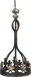 Lampada a sospensione Clayre & Eef Ø 40x85 cm Ferro marrone
