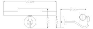 GLOBO 4405 - Applique PICTURE 2xE14/40W