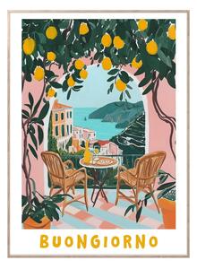 Dipinto 50x70 cm Balcony I – Styler