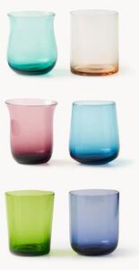 Set di 6 bicchieri in vetro soffiato Diseguale