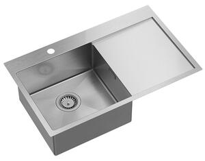Lavello in acciaio RUSSEL 111 BRUSH NICKEL