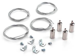 Kit Sospensione Panel Metallo Cromo