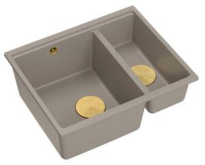 Lavello in granito Logan 150 Beige