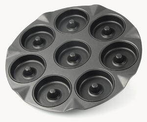 Stampo per 8 frittelle di mele Black Metallic