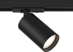Faretto Per Binario Moderno Focus S Alluminio Nero 1 Luce