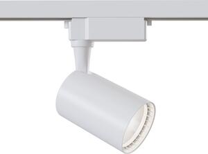 Faretto Per Binario Vuoro In Metallo Bianco 1 Luce Calda