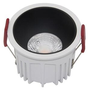 Faretto Da Incasso Moderno Alfa Led Alluminio Bianco Led Diffusore Pvc 15W
