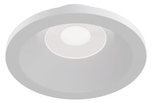 Faretto Da Incasso Moderno Zoom Alluminio Bianco 1 Luce