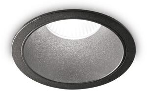 Faretto Ad Incasso Contemporaneo Game Alluminio Nero Led 11W 3000K Ip65