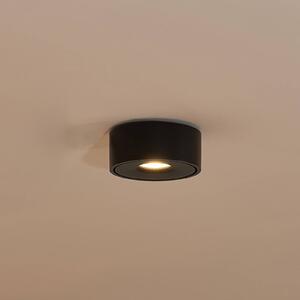 Plafoniera a LED Rotari Arcchio, dimmerabile, Nero, Soggiorno / Sala da pranzo, Alluminio, Moderno, Plafoniera LED