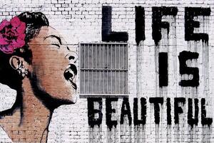 Posters, Stampe Banksy - Life is Beautiful, (91.5 x 61 cm)
