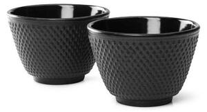 Set di 2 tazze da tè in ghisa nera, ⌀ 7,8 cm Jang - Bredemeijer