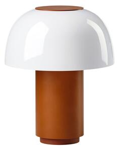 Lampada da tavolo dimmerabile a LED in alluminio arancione (altezza 22 cm) Harvest - Zone