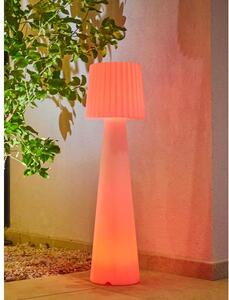 Lampada da terra portatile a LED per esterni con cambio colore Lady, luce regolabile