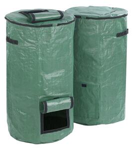 Composter verde in set da 2 125 l - Maximex