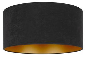 Duolla - Plafoniera ROLLER 3xE27/15W/230V diametro 60 cm nero/oro