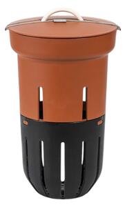 Compostiera color terracotta – Plastia
