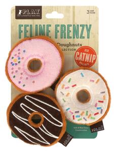 Giocattoli per gatti in set da 3 Donuts - P.L.A.Y