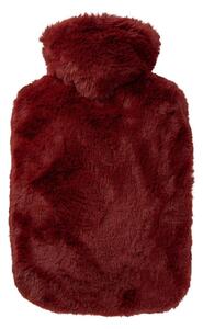 Borsa dell'acqua calda rossa in micropile 1,8 l Classic – Hugo Frosch