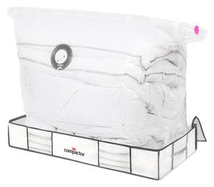 Set di 2 scatole bianche per sotto letto con imballaggio sottovuoto XLarge Underbed , 105 x 15,5 cm Life - Compactor