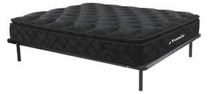 Set 2 reti con doghe 90 x 200 cm + Materasso a molle insacchettate BLACK DREAM di YSMÉE - 180 x 200 cm