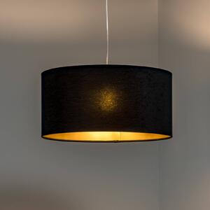 Maco Design Lampada a sospensione Salina, nero/oro, Ø 50 cm