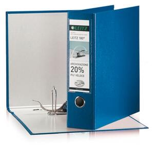Raccoglitore LEITZ 180° cm 8 protocollo blu