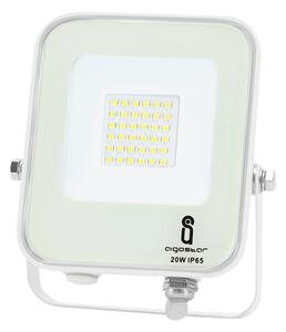 Faro proiettore Led 20W Bianco da esterno IP65 Bianco freddo 6500K Aigostar