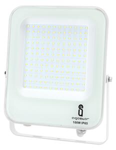 Faro proiettore Led 100W Bianco da esterno IP65 Bianco freddo 6500K Aigostar