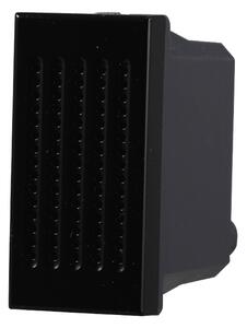 Ronzatore elettrico 220V per campanello nero compatibile anche con BTicino Axolute