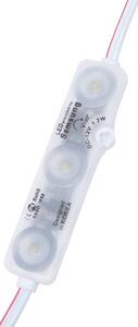 Moduli Led SMD 12V 1,2W 3 Led IP68 catena 20pz per insegne pubblicitarie Bianco freddo 6500K M LEDME