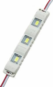 Moduli Led SMD 12V 0,75W 3 Led IP65 catena 20pz per insegne pubblicitarie Bianco freddo 6000K M LEDME