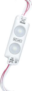 Moduli Led SMD 12V 1W 2 Led IP65 catena 20pz per insegne pubblicitarie Bianco freddo 6000K M LEDME