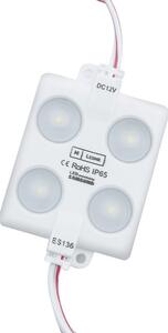 Moduli Led SMD 12V 2W 4 Led IP65 catena 20pz per insegne pubblicitarie Bianco freddo 6000K M LEDME