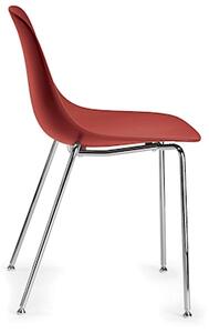 Sedia PURE LOOP MONO 4L str.cr marsala