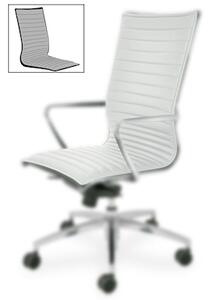 Cuscino sedile-schienale alto multifasce pelle bi