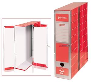 Scatola archivio RESISTO BOX 1 dorso 9 rosso
