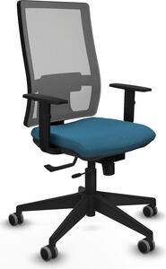 Sedia da ufficio Piqueras y Crespo 1D066G0 Grigio Verde petrolio