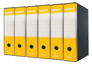 Raccoglitore ESSELTE OXFORD G83 cm 8 comm.le giallo