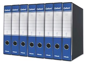 Raccoglitore ESSELTE OXFORD G84 cm 5 prot. blu