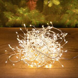 Ghirlanda con 300 Led Uso Esterno 5 Metri Silver