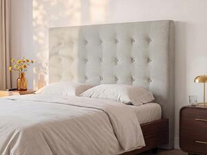 Testata trapuntata 140 cm Tessuto Beige - FRANCESCO