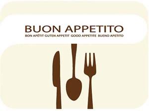 Tovaglietta in carta BUON APPETITO cm 40x30 250 pezzi