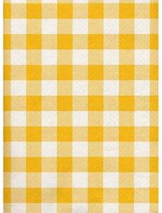 Tovaglietta in carta SCOZZESE colore giallo cm 40x30 250 pezzi