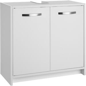 TecTake GmbH 405367 mobile sotto lavabo katalina, spazioso, capacità di carico 20 kg - bianco