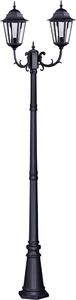 Lampada da giardino, lampione nero Kaja LOZANA K-7006A2/2 NERO